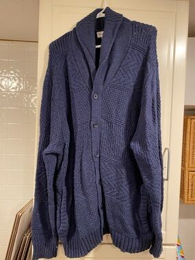 Goodthreads Men's Blue Sweater size XXL 3:29